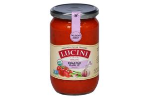 Lucini Organic Roasted Garlic Marinara Sauce 25.5 oz