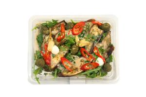 Ouri's Roasted Eggplant With Goat Cheese