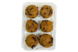 Ouri's Freshly Baked Mini Chocolate Chip Spelt Muffins