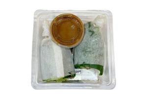 Ouri's Collard Green Spicy Tuna Wrap w/ Miso Balsamic